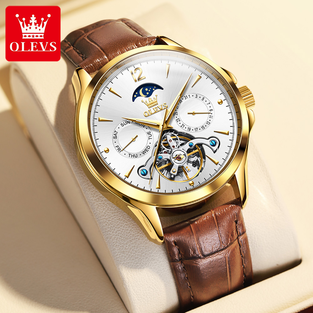 Seiko Watch Presage - OLEVS 6663 herenhorloge origineel mechanisch horloge