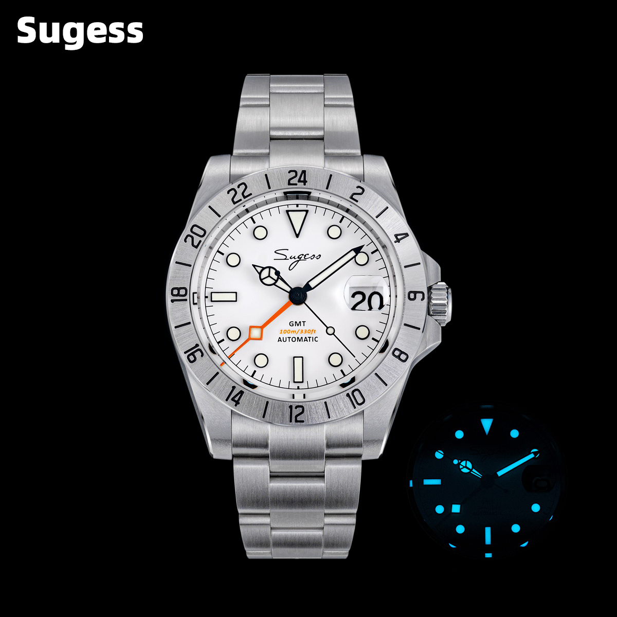 Rolex Watch Submariner - Sugess Herenhorloge GMT Automatisch Peacock SL3032