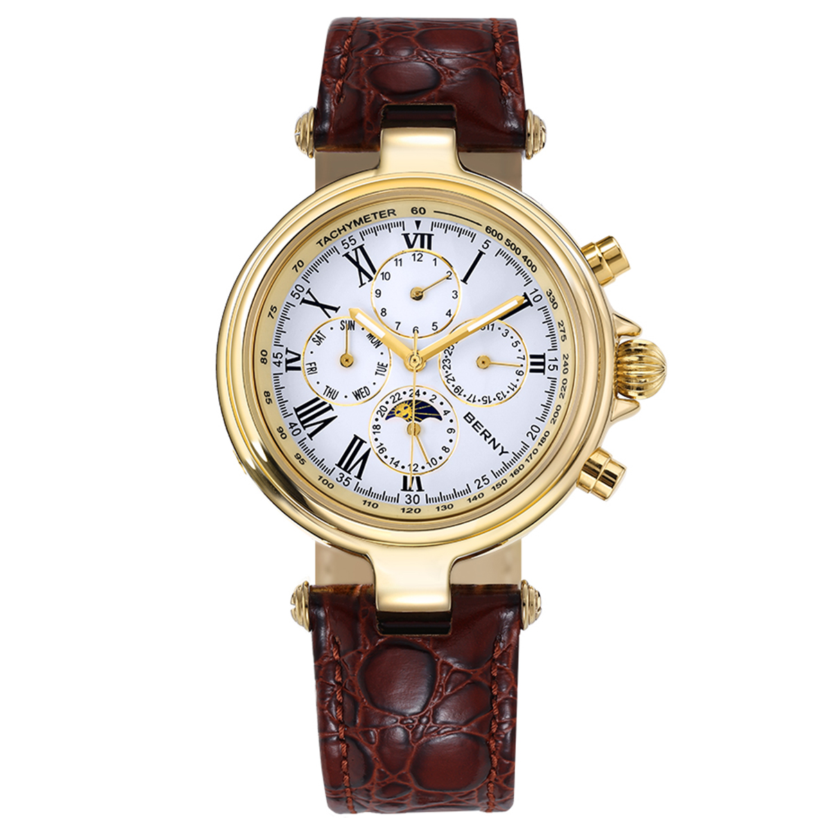 Seiko Watch Presage - BERNY Retro Automatisch Herenhorloge Zon &