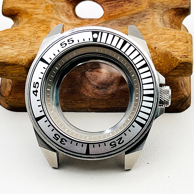 Citizen Watch Tsuyosa - 44mm Samurai Case NH35 Horlogekast Geschikt