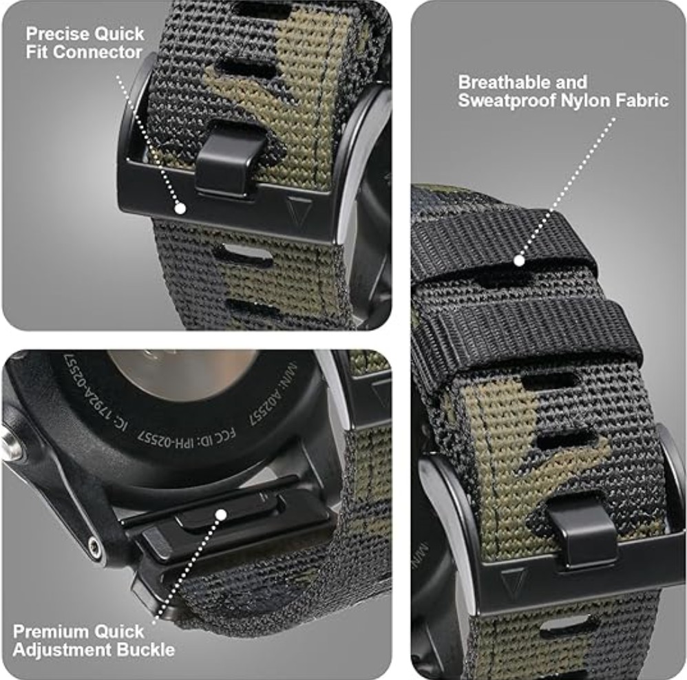 QuickFit 22 mm 26 mm nylon ban - Citizen Watch Promaster recensie en prijs