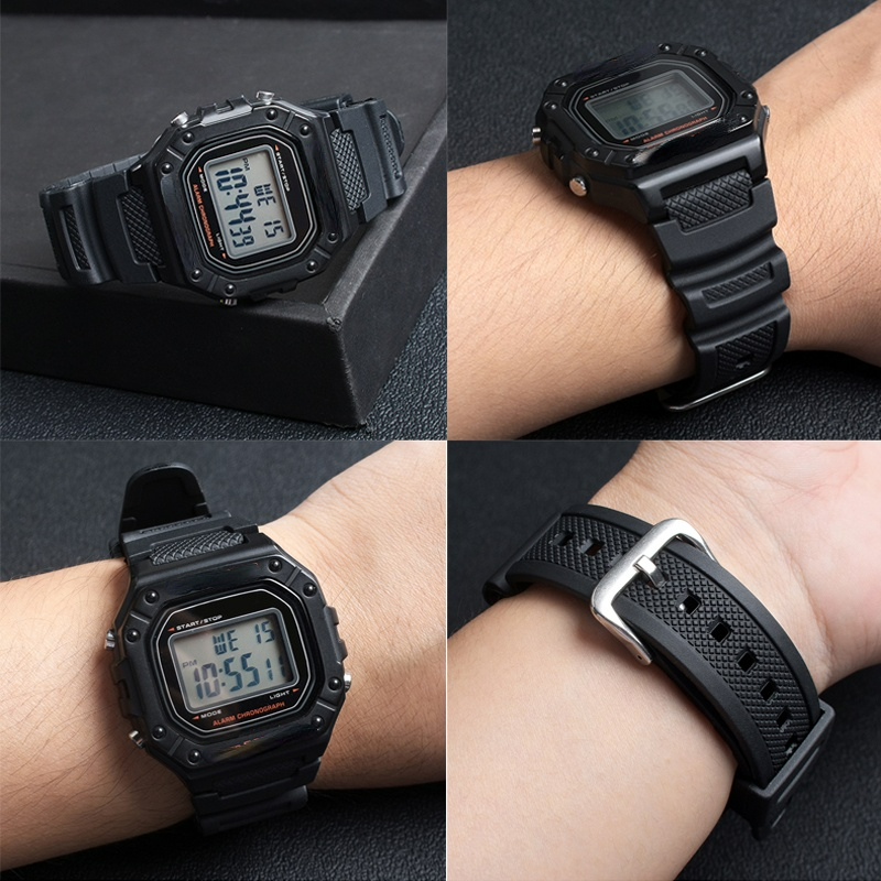 Rubber Horlogeband Voor F108 F - Rubber Strap Diver recensie en prijs