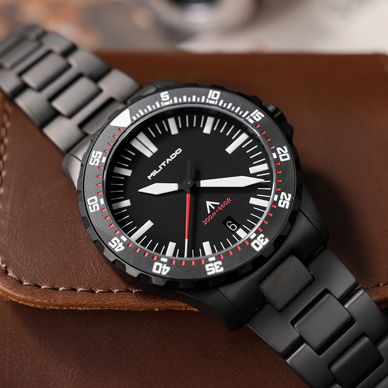 Militado ML16 Nieuw PVD quartz - Rolex Watch Submariner recensie en prijs