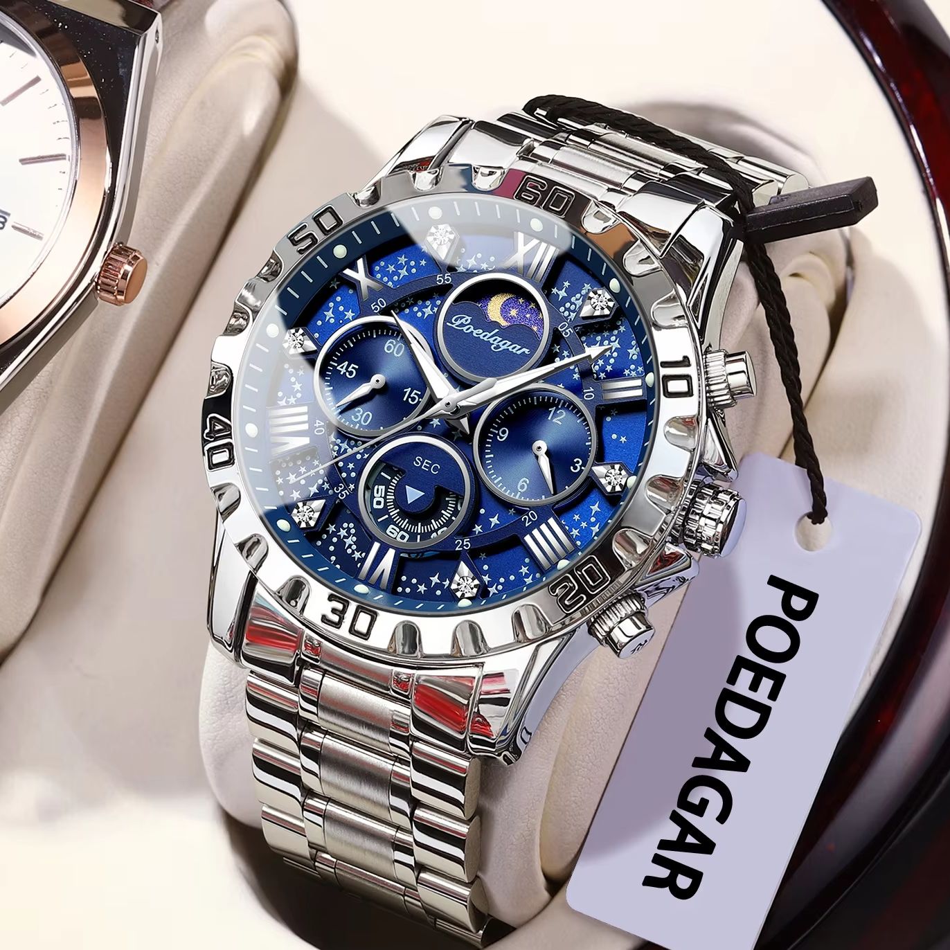 POEDAGAR Luxe mode herenhorlog - Patek Philippe Watch Nautilus recensie en prijs