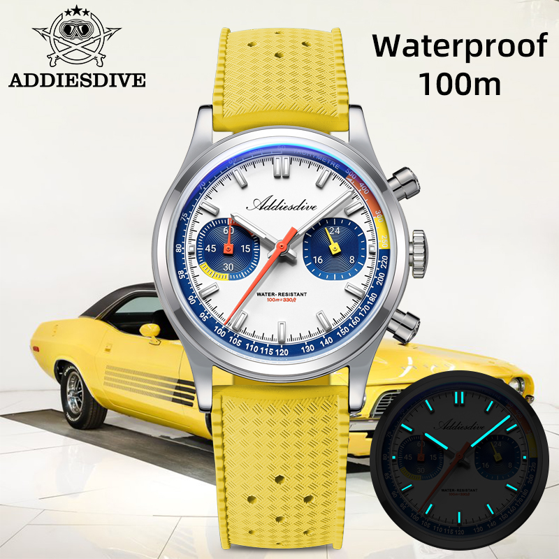 Addiesdive Mode Heren Quartz H - Rubber Strap Diver recensie en prijs