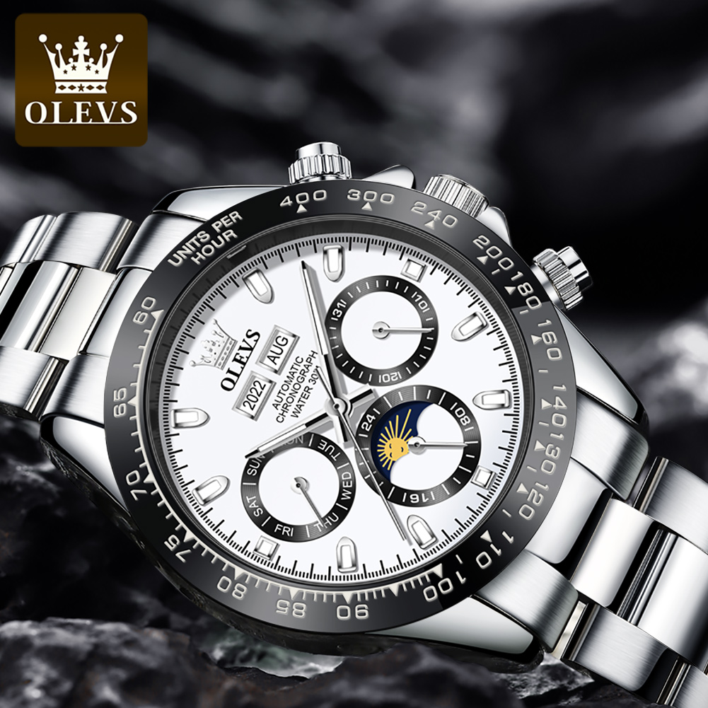 OLEVS 6654 Luxe herenhorloge c - Rolex Watch Submariner recensie en prijs