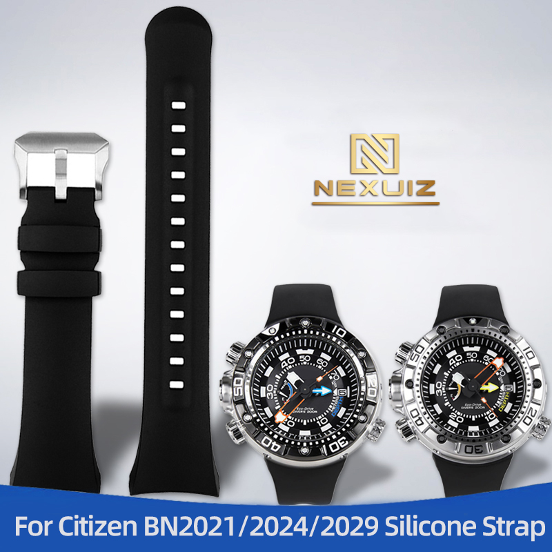 Speciale Gebogen Siliconen Hor - Citizen Watch Promaster recensie en prijs